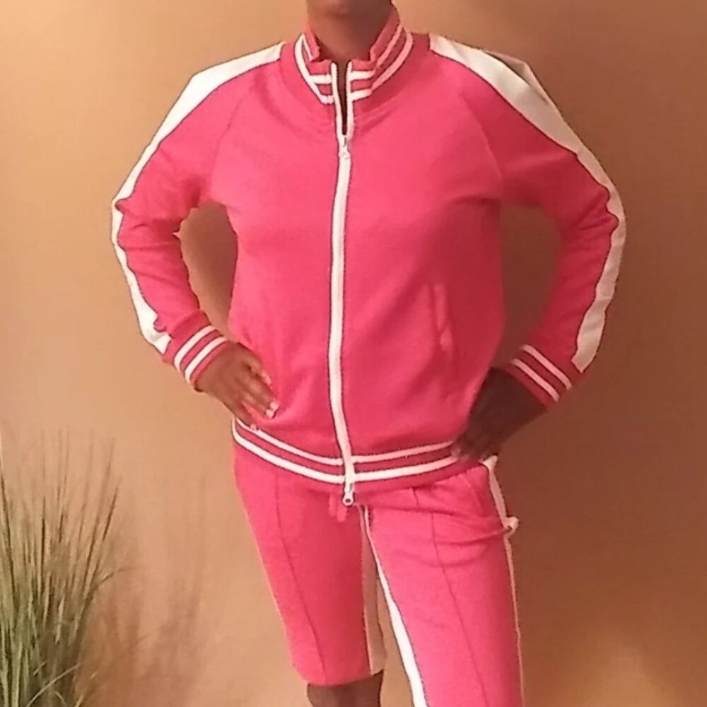 Women's Pink Short Set
